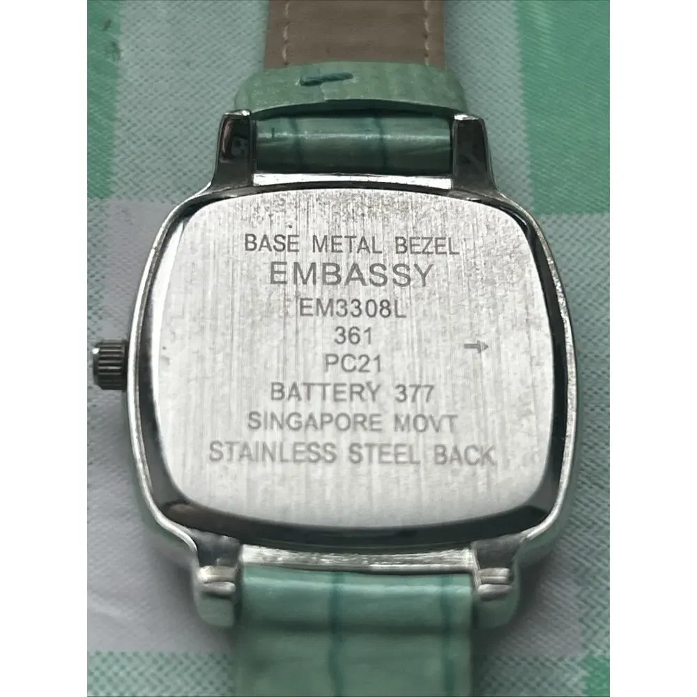 Embassy silver tone